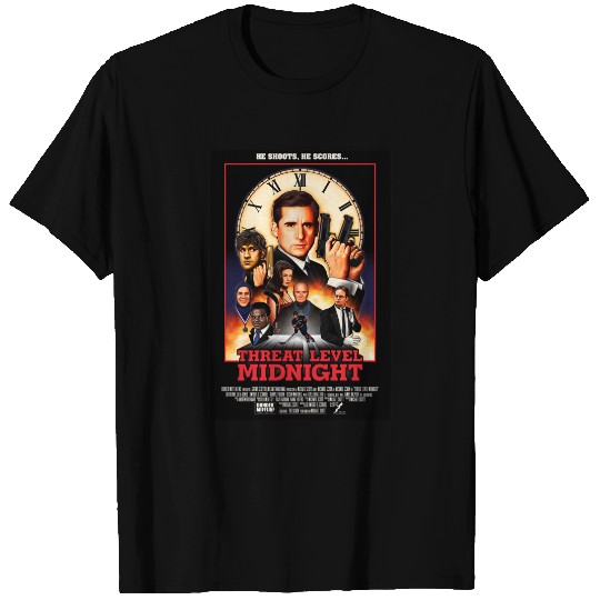 Funny  Threat Level Midnight Classic T-Shirt