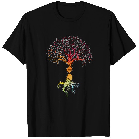Cool DNA Tree | Funny Plant Genealogy Student Lover Gift T-Shirt