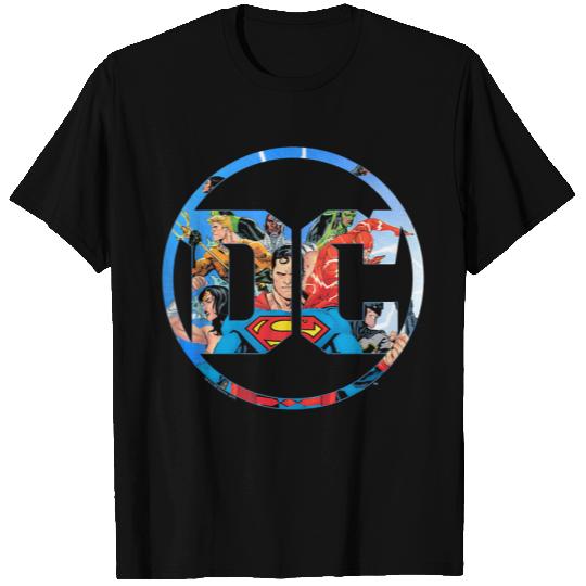 Justice League DC Comics Logo Tank Top T-Shirts