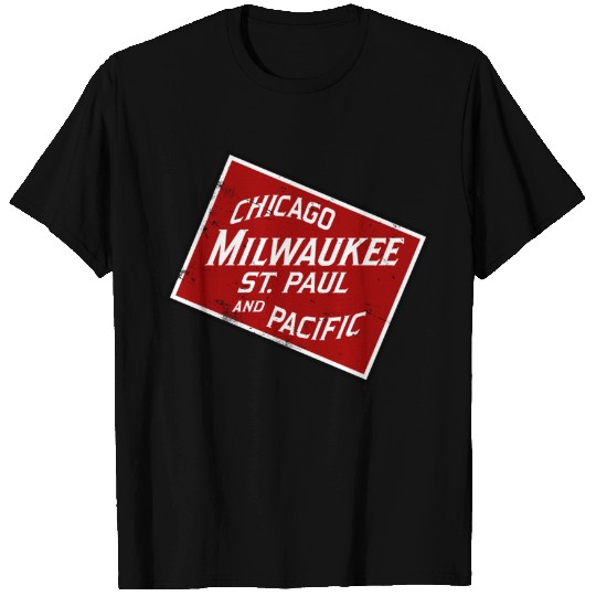 The Milwaukee Road system - Railroad - T-Shirt