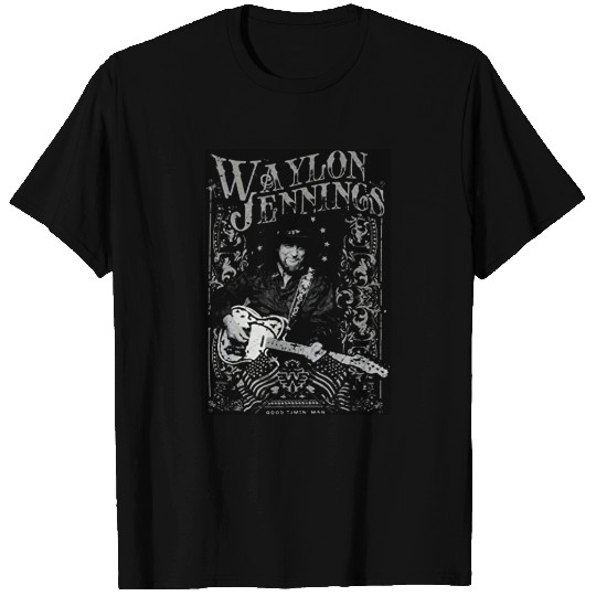 Waylon Jennings Singer T shirt