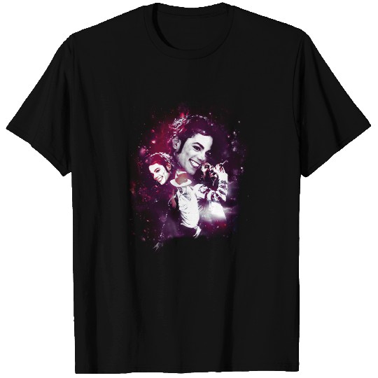 Michael Jackson King Of Pop Neon T-Shirts