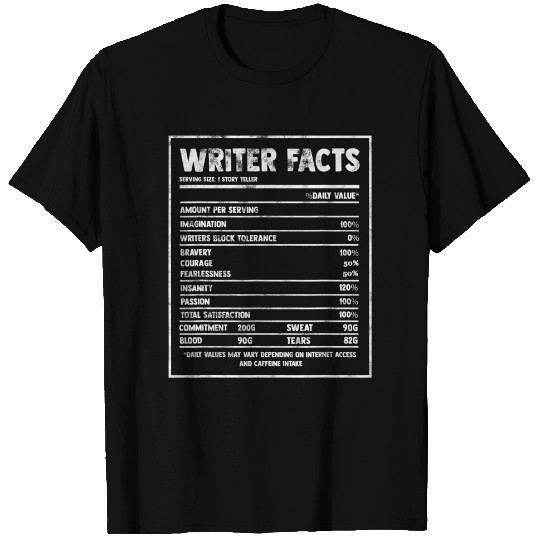 Writer Facts T-Shirt