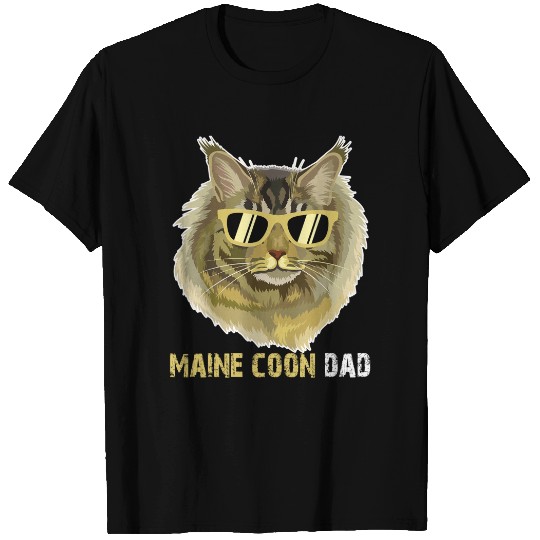 Maine Coon Dad T Shirt