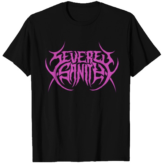 SEVERED SANITY LOGO NEON PINK T-shirt