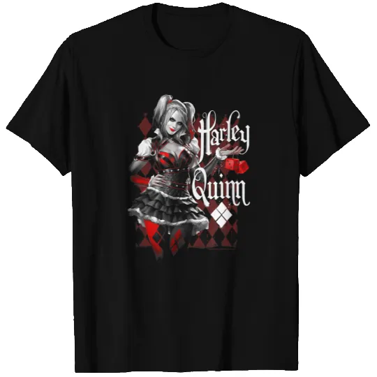 Arkham Knight Harley Quinn Dice T-Shirt