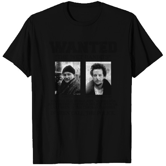 Home Alone Wanted The Wet Bandits Poster T-Shirt