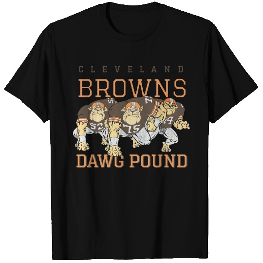 Dawg Pound Retro Cleveland Browns T-Shirts