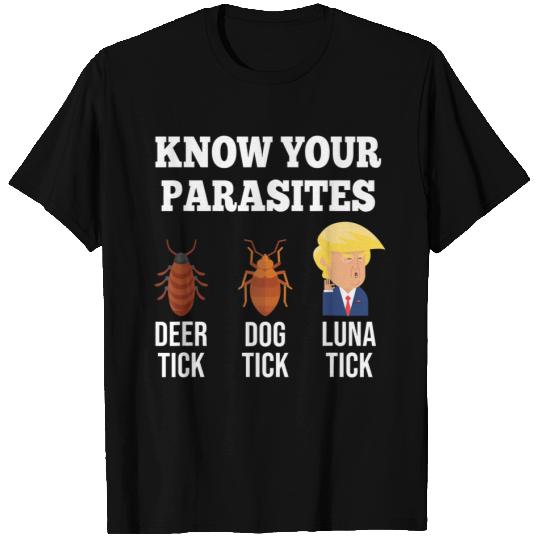 Know Your Parasites Funny Luna Tick Resist T-Shirt