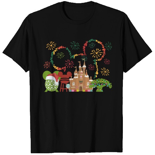 Disney Christmas Vacation Magic Kingdom T Shirt