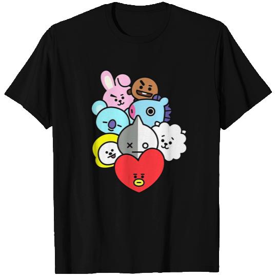BT21 inspired characters unisex tshirt