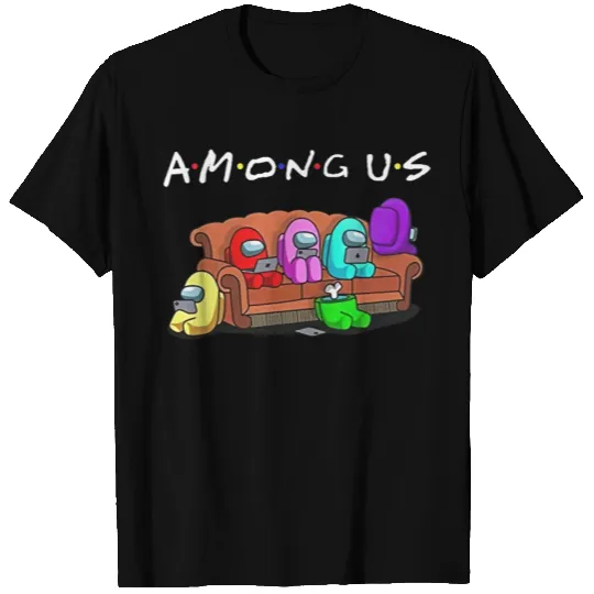 Among Us Kids 3D T Shirt Friends