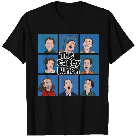 The Cagey Bunch - Nicolas Cage - T-Shirt