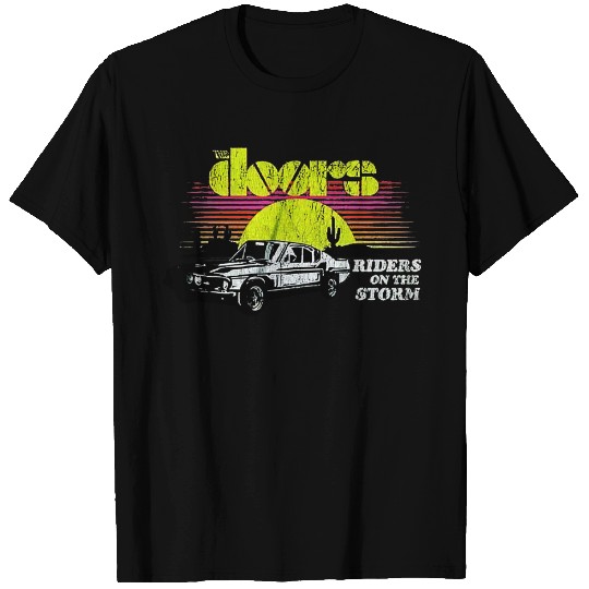 The Doors Riders On The Storm Distressed T Shirt