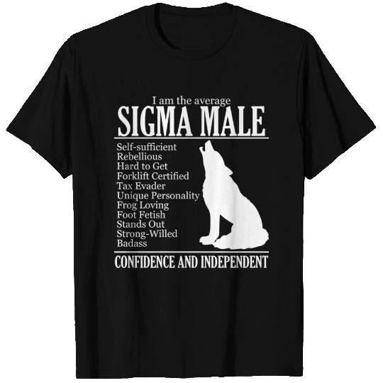 Average Sigma Male - Sigma Male - T-Shirt
