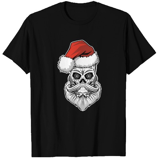 Sugar Skull Mexican Christmas T-Shirt