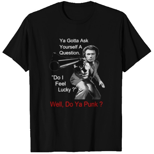Clint Eastwood Do You Fee T-shirt