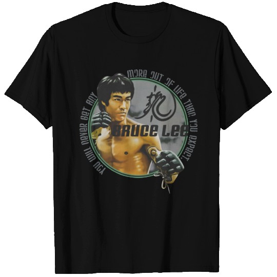 Bruce Lee Expectations Signature Quote T Shirt