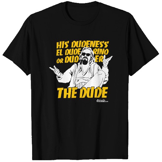 The Big Lebowski The Dude  Unisex Tshirt