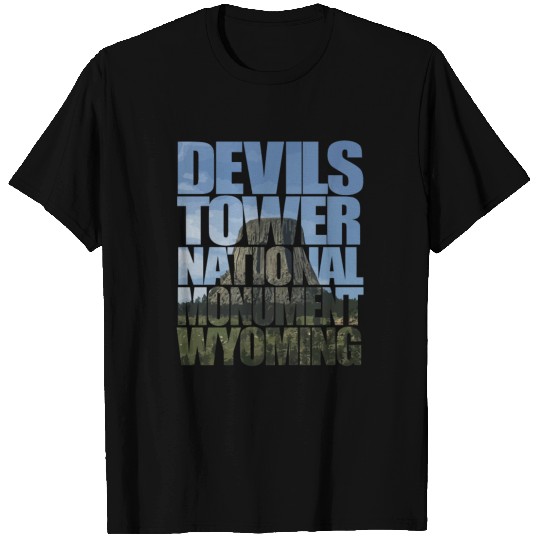 Devils Tower National Monument Wyoming Souvenir T-shirt