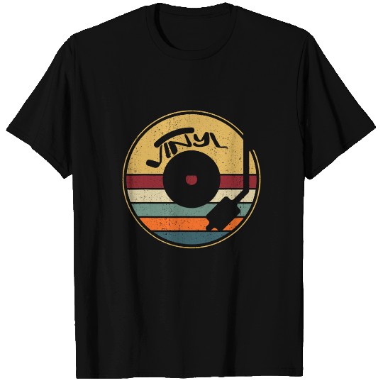 Retro Vinyl Record Vinyls LP Record T-Shirt
