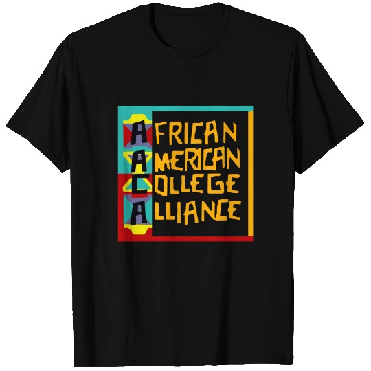 African American College Alliance T Shirt