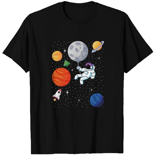 Astronaut planet space gift for kids T-shirt