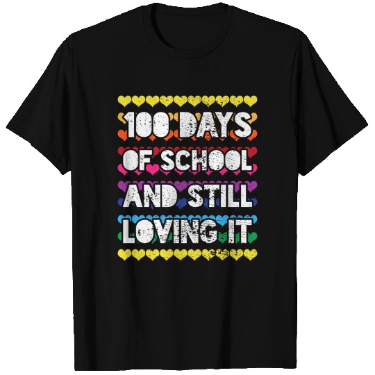 100 Days of School Teacher Student T-shirt