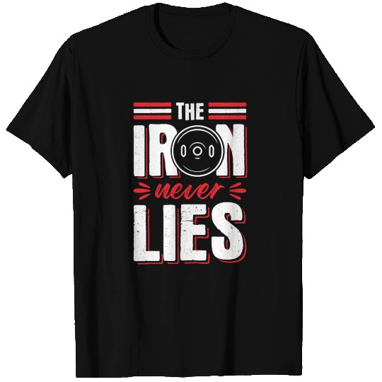 fitness slogan gym T-shirt