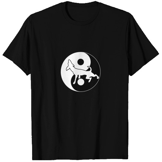 Hunting product - Ying Yang Coonhound - Mens T-shirt