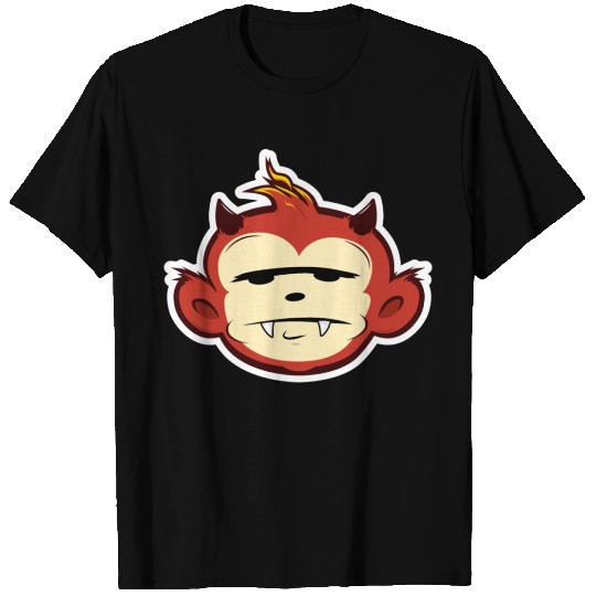 Devil Monkey Face T-shirt