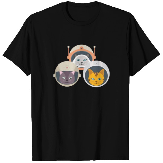 Catstronauts T-Shirt Funny Cat Lover Tee T-shirt