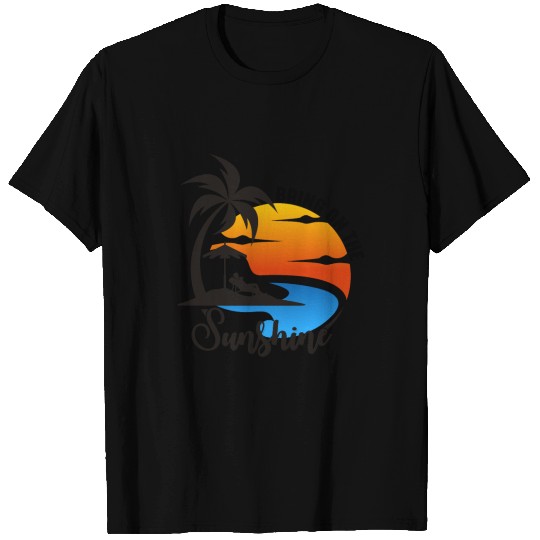 Bring On The Sunshine Design for a summer escaped T-shirt