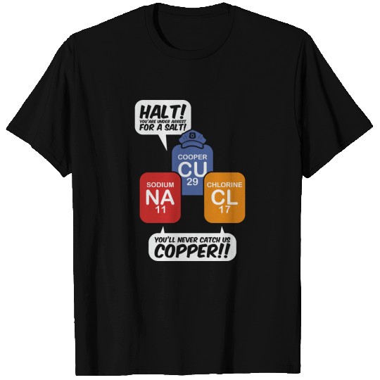 Salt And Copper Chemistry T-shirt