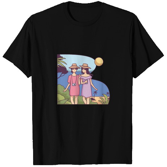 Travel Beach Besties T-shirt