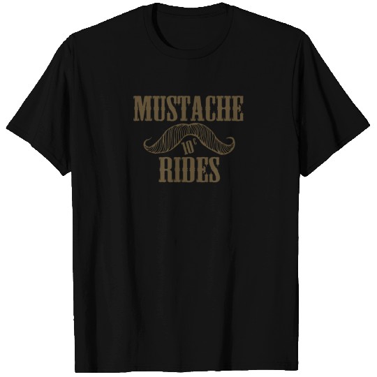 Mustache Rides T-shirt