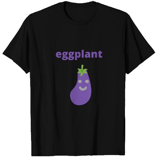 eggplant T-shirt