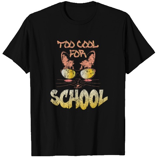 Cat School Gift T-shirt