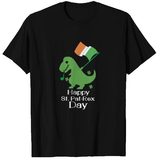 T-Rex Dinosaur | St Patricks Day Dino Ireland Trex T-shirt