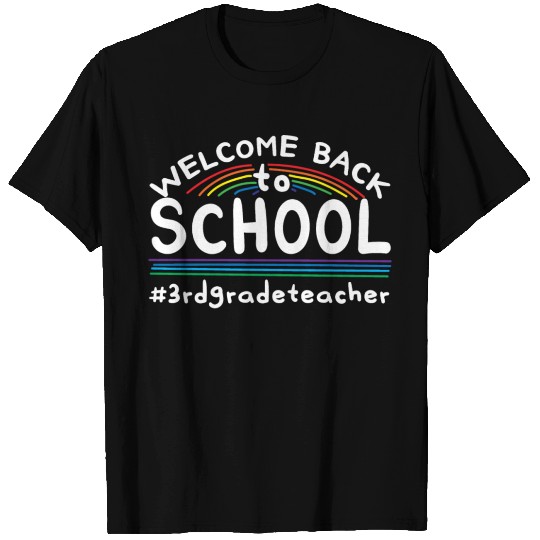 Back To School 3rd Grade Teacher T-shirt