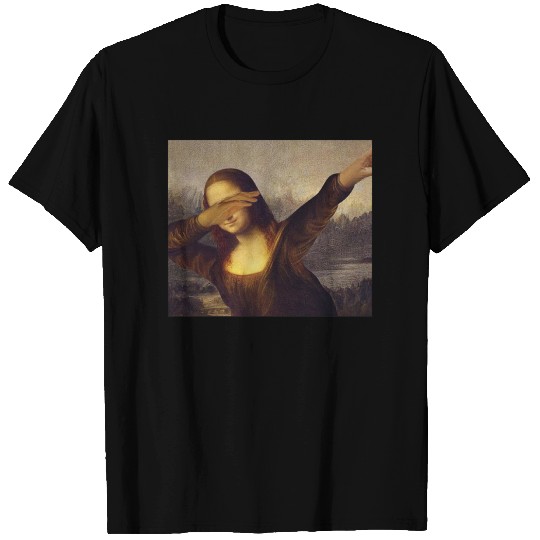 3196 Mona Lisa Dabbing T-shirt