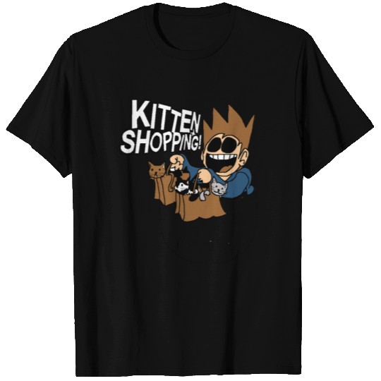 Eddsworld Kitten Shopping Pocket T-shirt