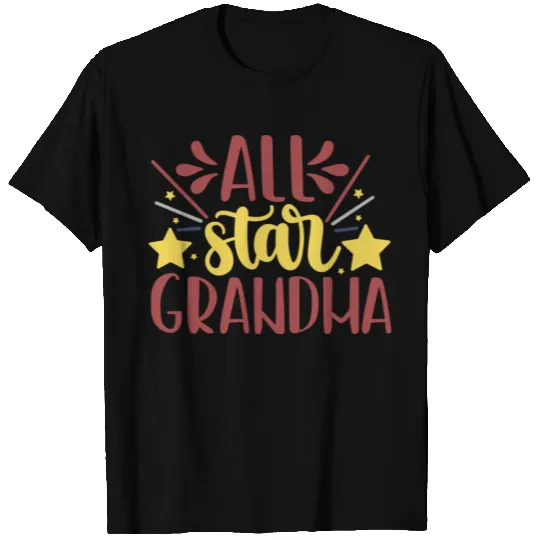 all star grandma T-shirt