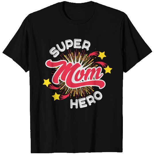 SUPER MOM - SUPERHERO MOM T-shirt