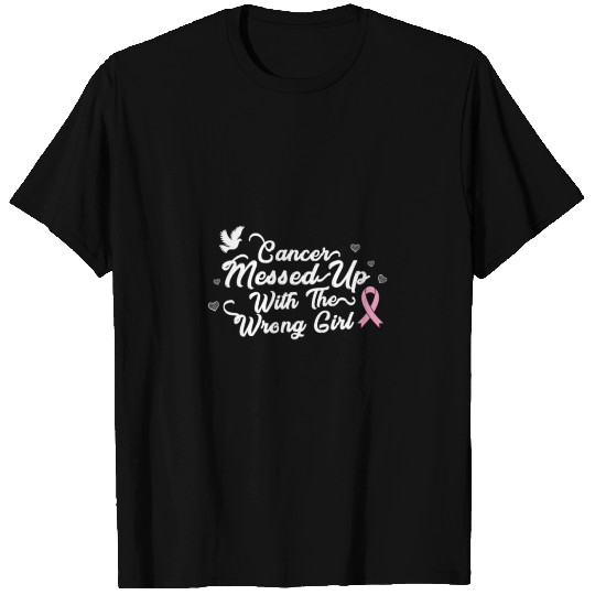 Cancer Breast Cancer gift idea cure cancer T-shirt