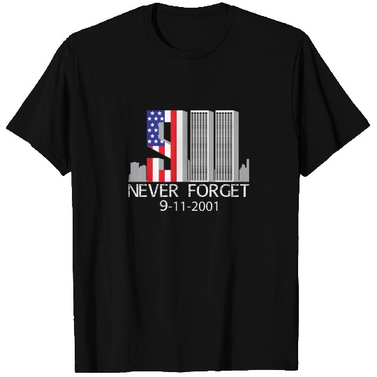 9/11 never forget T-shirt