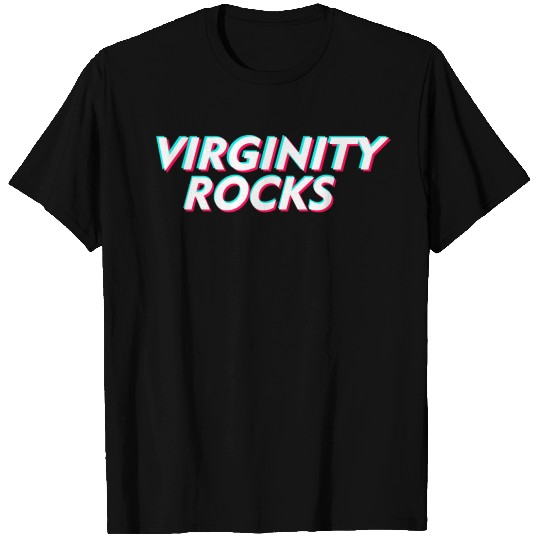 Virginity Rocks T-shirt