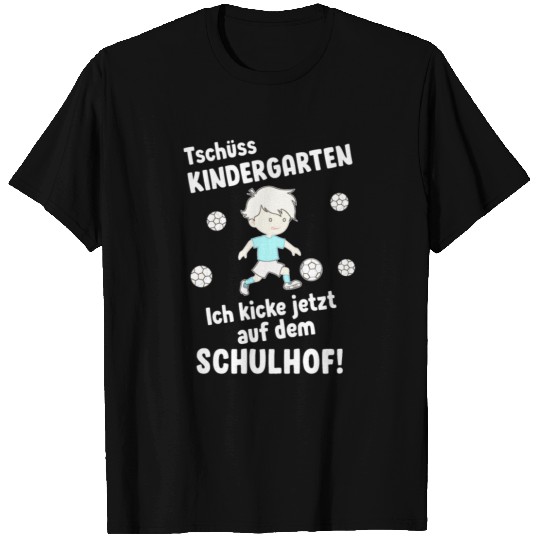 School enrolment soccer school child T-shirt