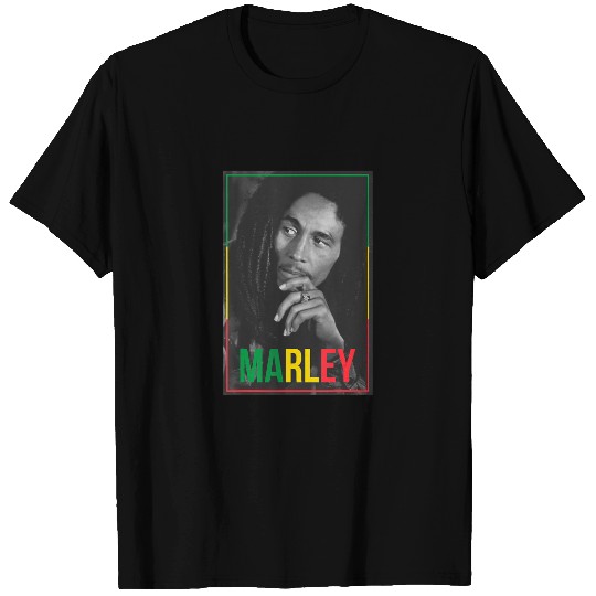 Bob Marley Photo White T-Shirt