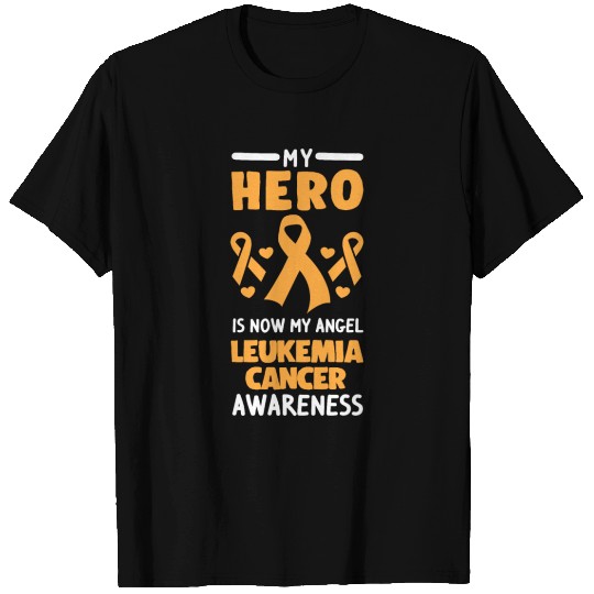 Raise Leukemia Cancer Awareness Orange Ribbon T-shirt
